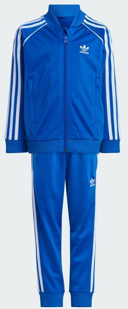Blue adidas tracksuit kids store