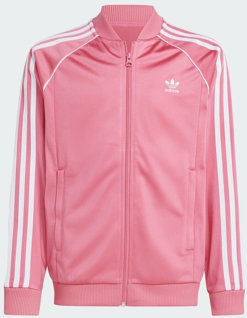 Adidas originals girls' velour jacket junior hot sale