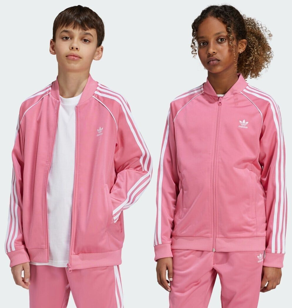 Adidas originals girls' velour jacket junior hot sale