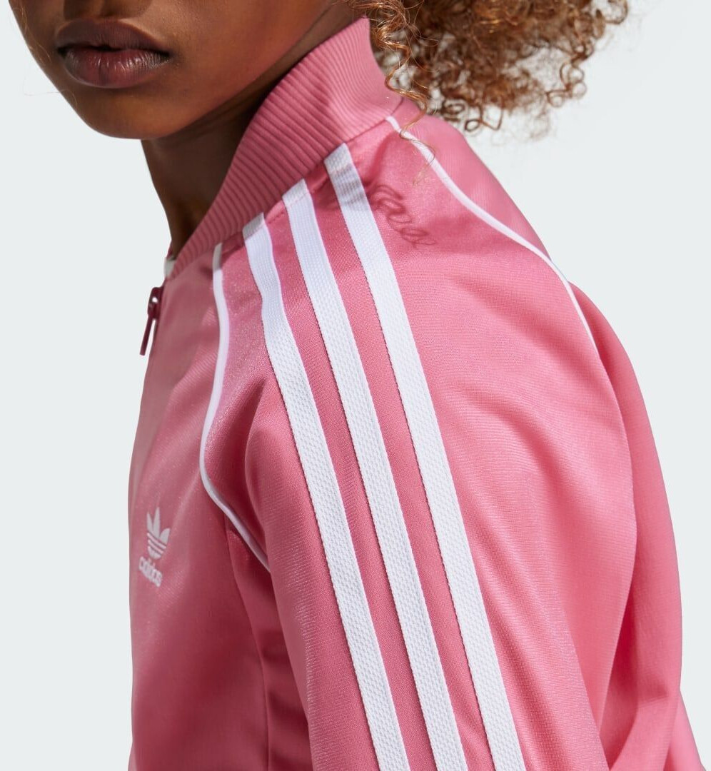Adidas rose gold jacket top