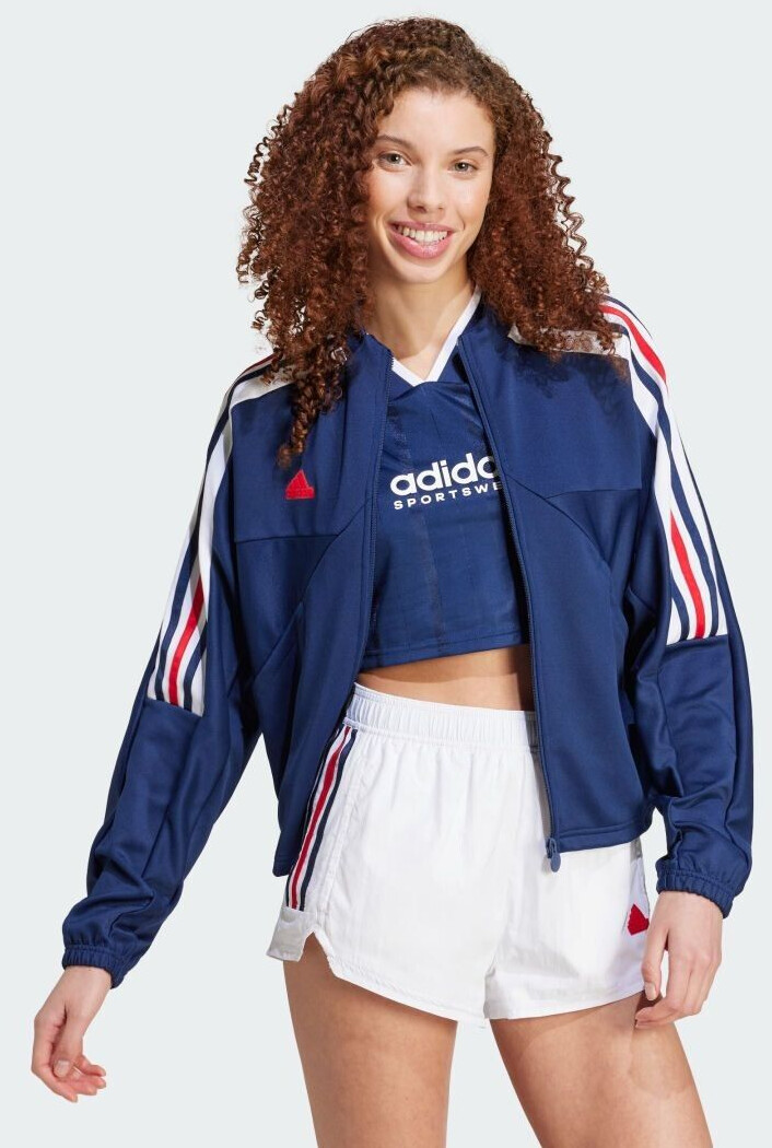 Adidas navy blue track jacket shop