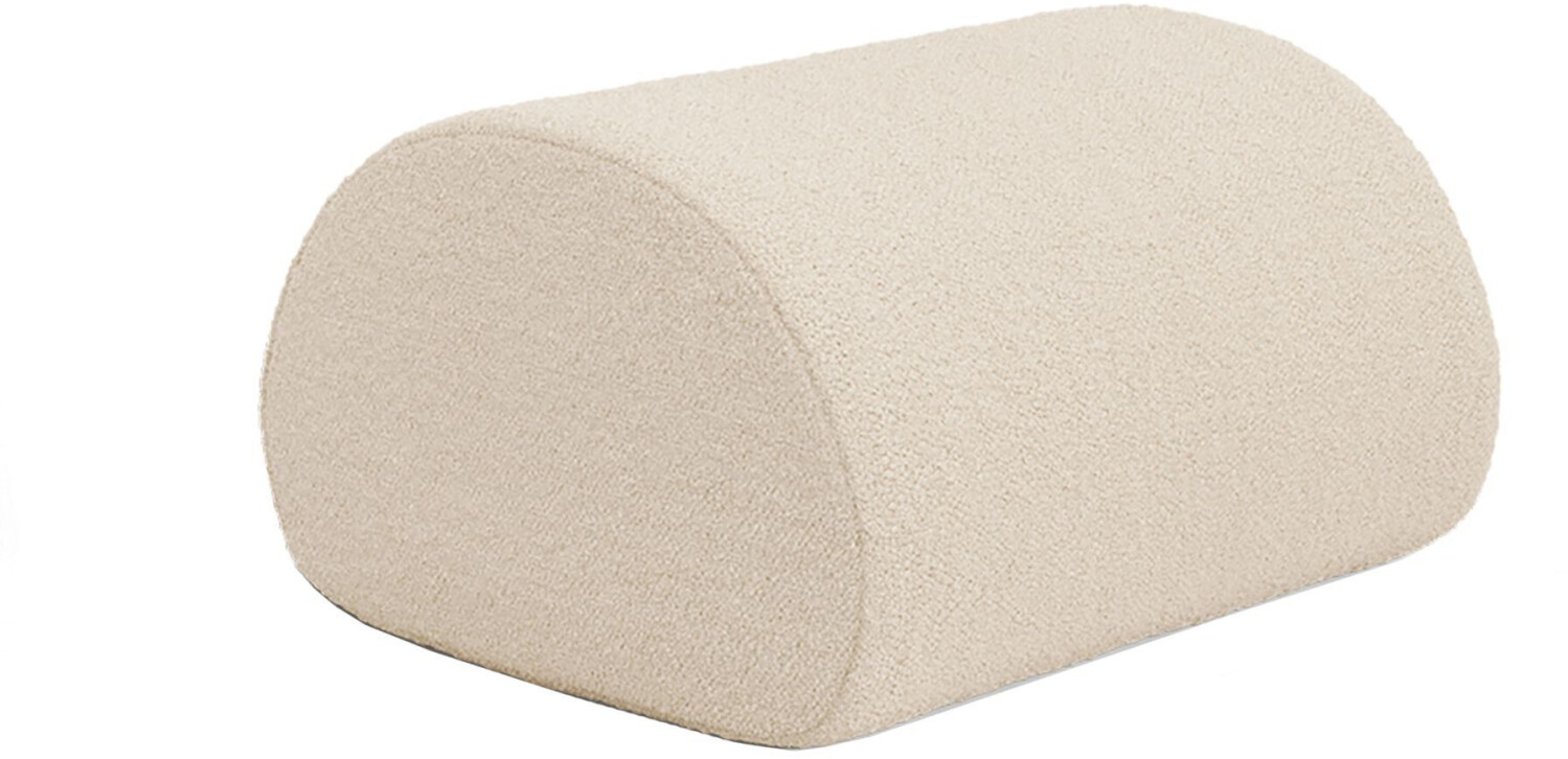 ferm LIVING Rouli Pouf off-white/Pure Bouclé 67x38x60cm (1104269300)