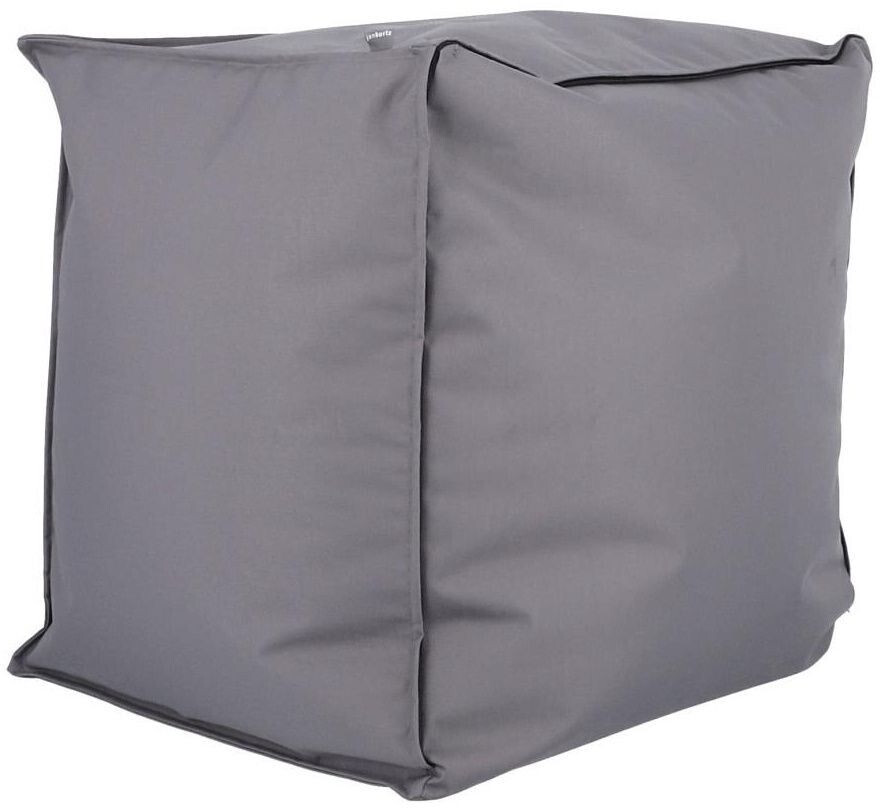 Jan Kurtz Gwen Outdoor Pouf anthracite 55x55x45cm anthracite LxWxH 55x55x45cm (491606)