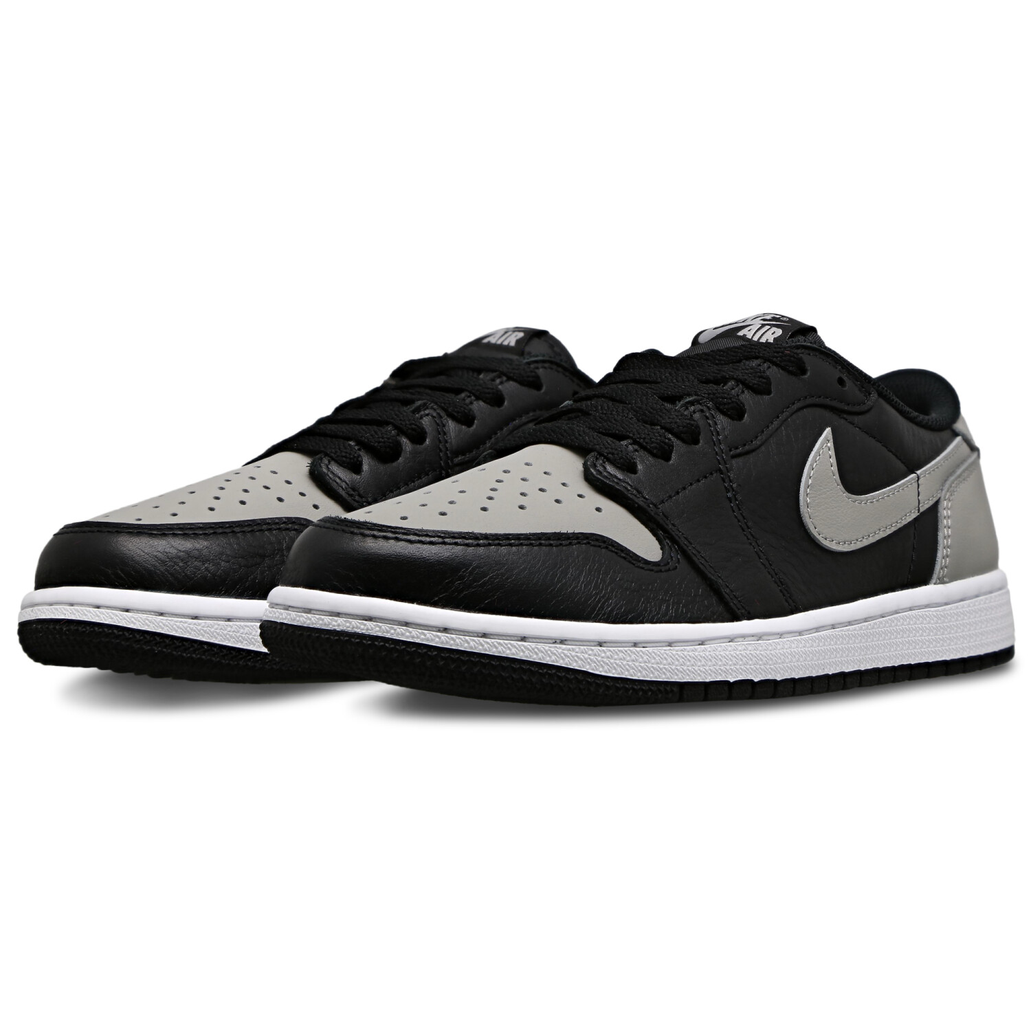 Nike Air Jordan 1 Low OG black med grey white ab 129 99 Preisvergleich bei idealo