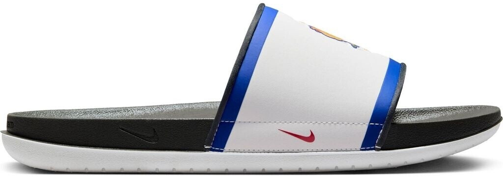 Nike Offcourt (FFF) Slides white/dark smoke grey/university red/bright blue