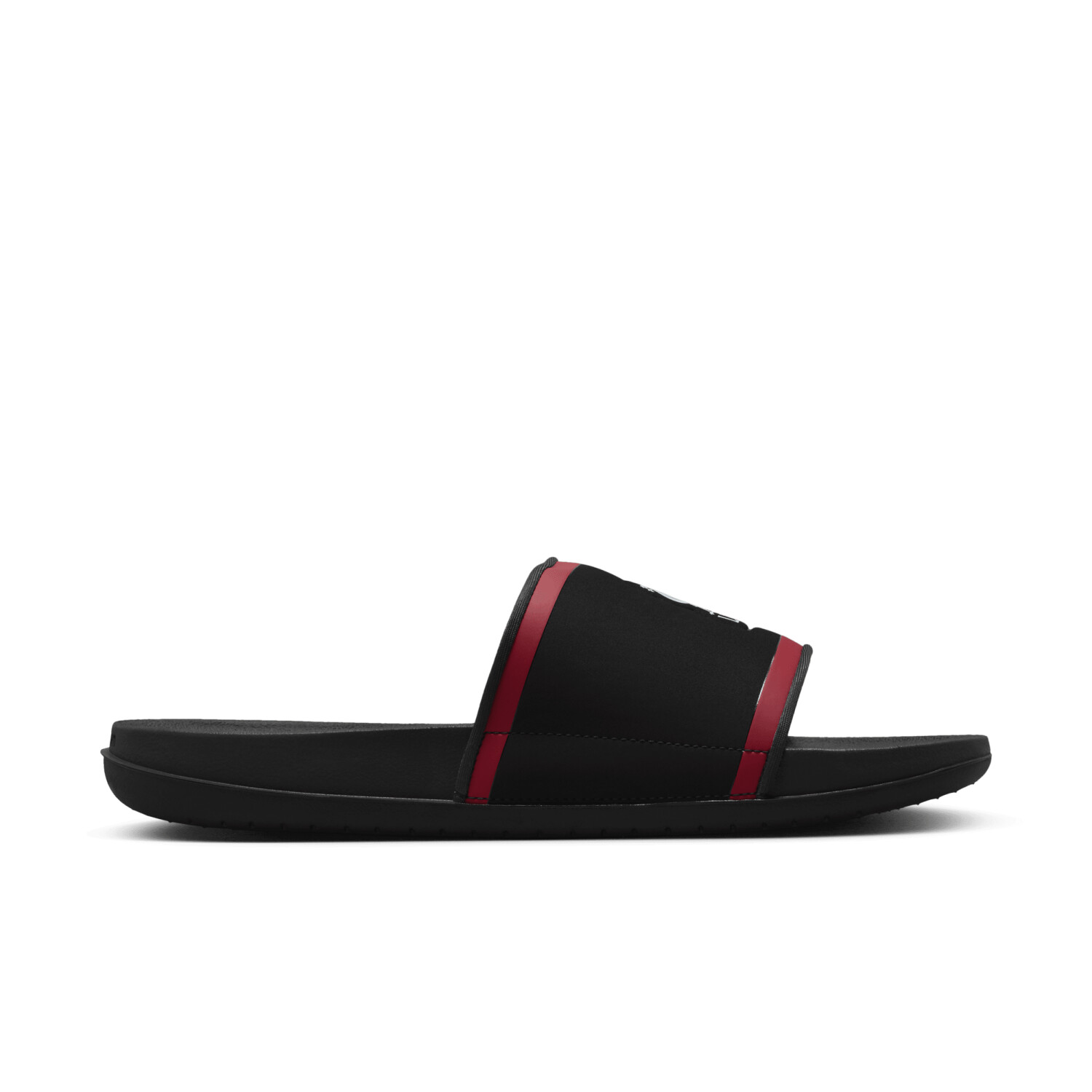Nike Offcourt (Liverpool FC) Football Slides black/dark smoke grey/gym red