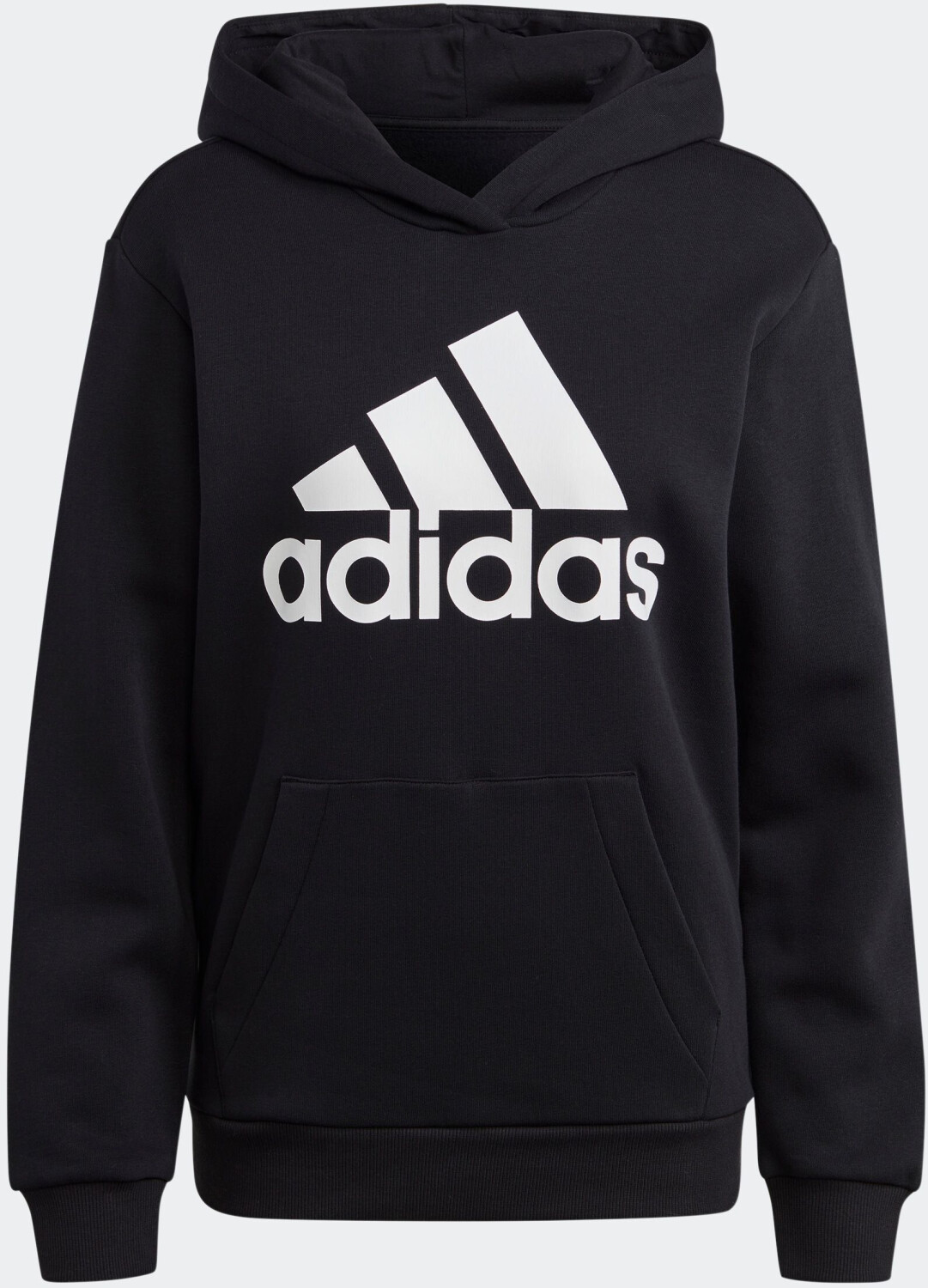 Adidas Essentials Logo Boyfriend Hoodie (HZ5804) black/white