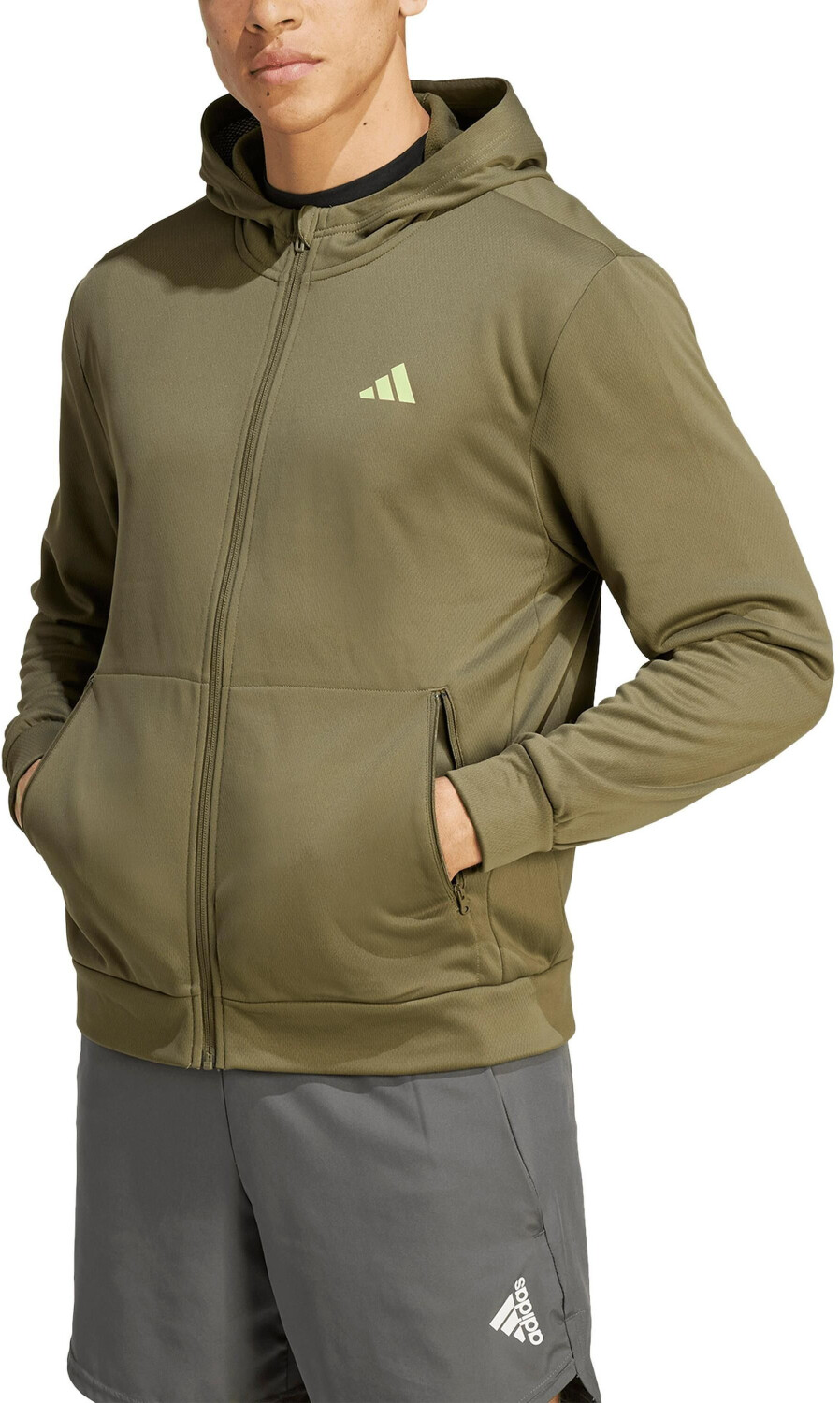 Adidas jacket lime top