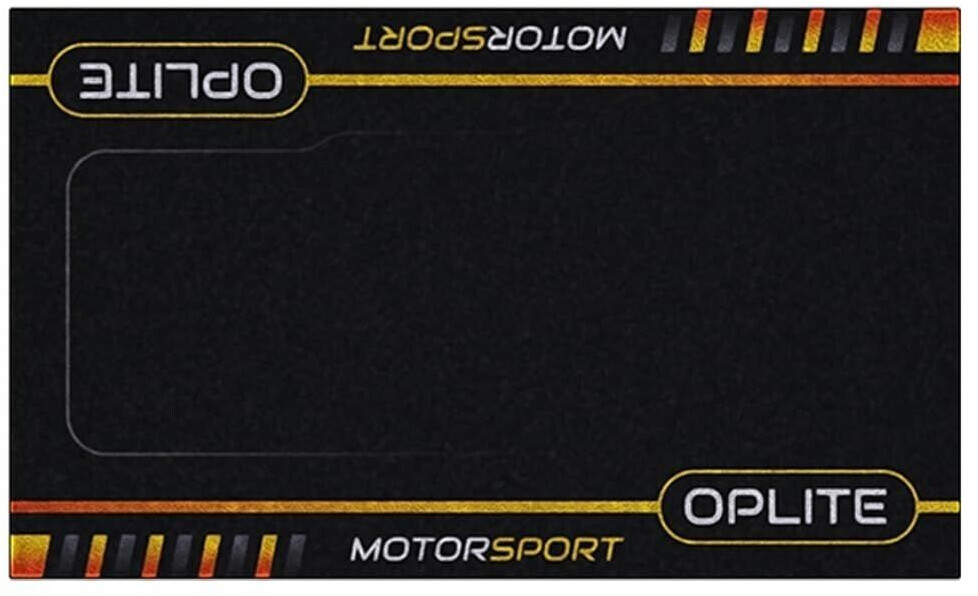 Oplite Ultimate GT Floor Mat Yellow