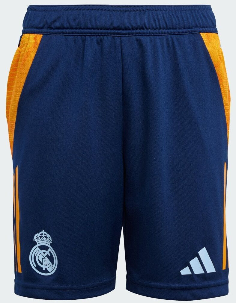 Adidas Real Madrid Tiro 24 Competition Kids Training Shorts (IT5107) team navy blue/crew orange/glow blue