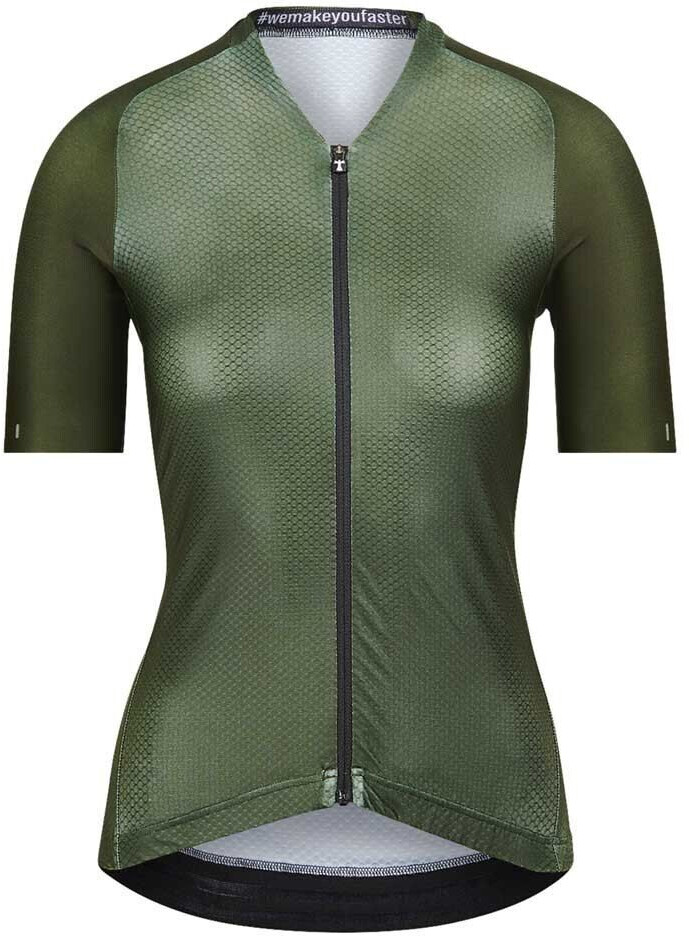 Bio-racer Icon Coldblack Short Sleeve Jersey (Green) Women