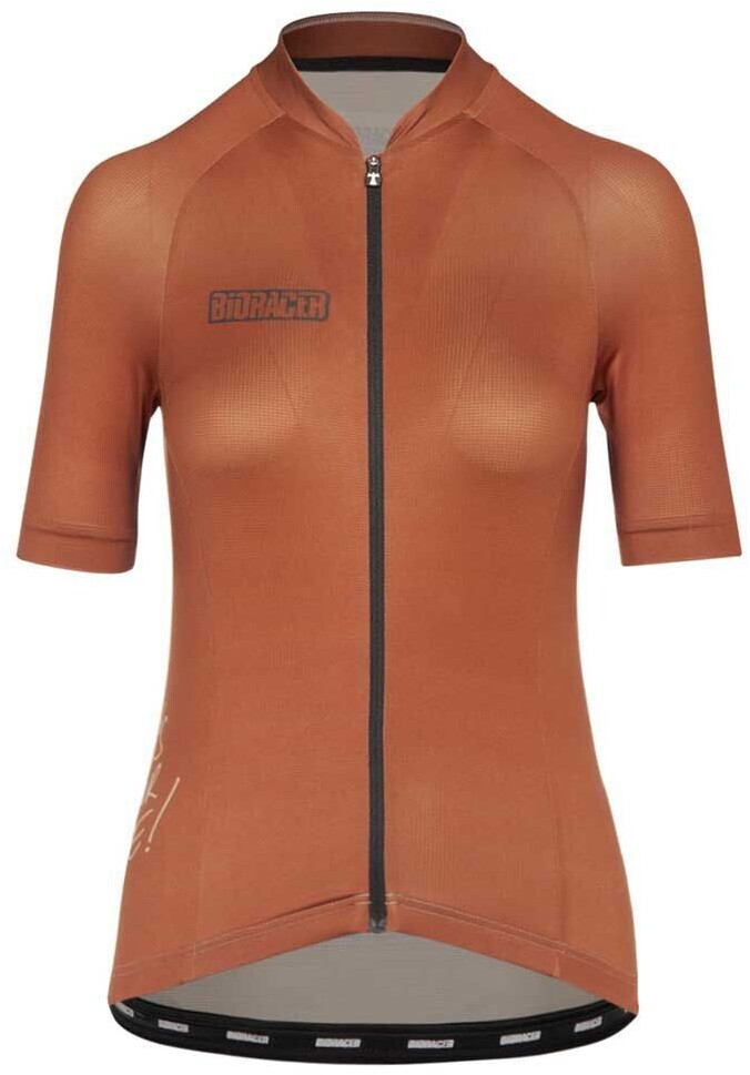 Bio-racer Metalix Short Sleeve Jersey (Orange) Women