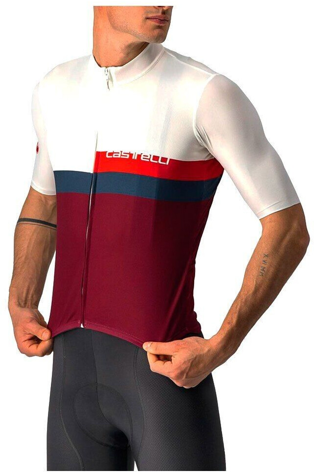 Castelli A Blocco Short Sleeve Jersey (Black) Men