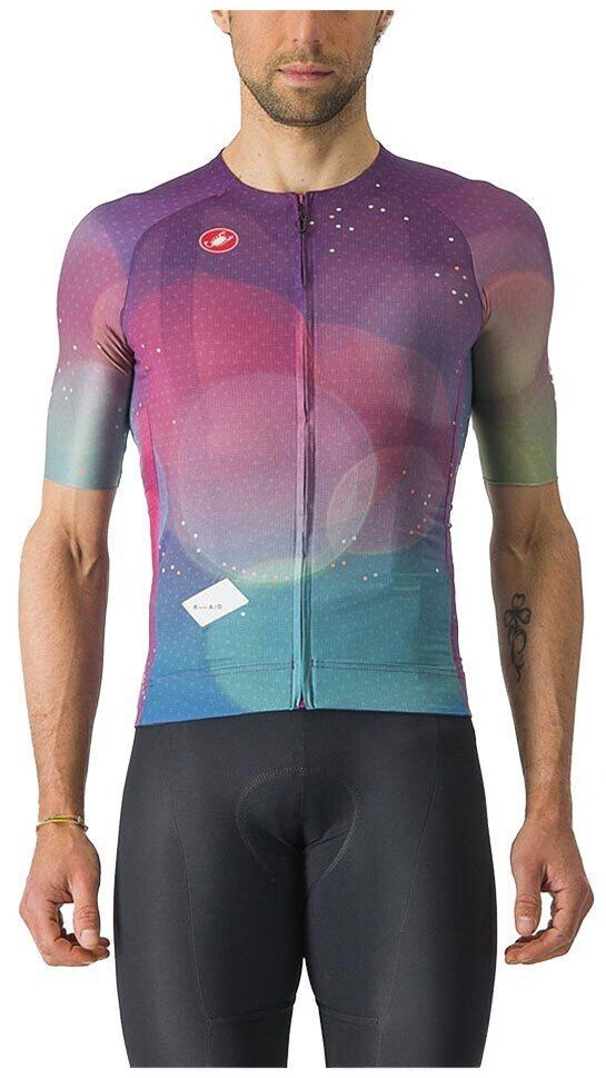 Castelli R-a/d Short Sleeve Jersey (Purple) Men