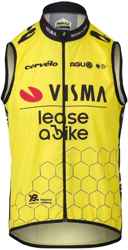 AGU Replica Visma | Lease A Bike 2024 Gilet (49039600-512) yellow