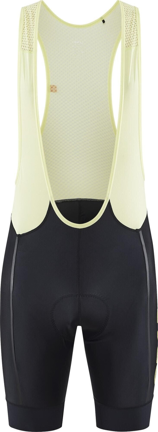 Craft ADV Endur Bib Shorts Men black-giallo
