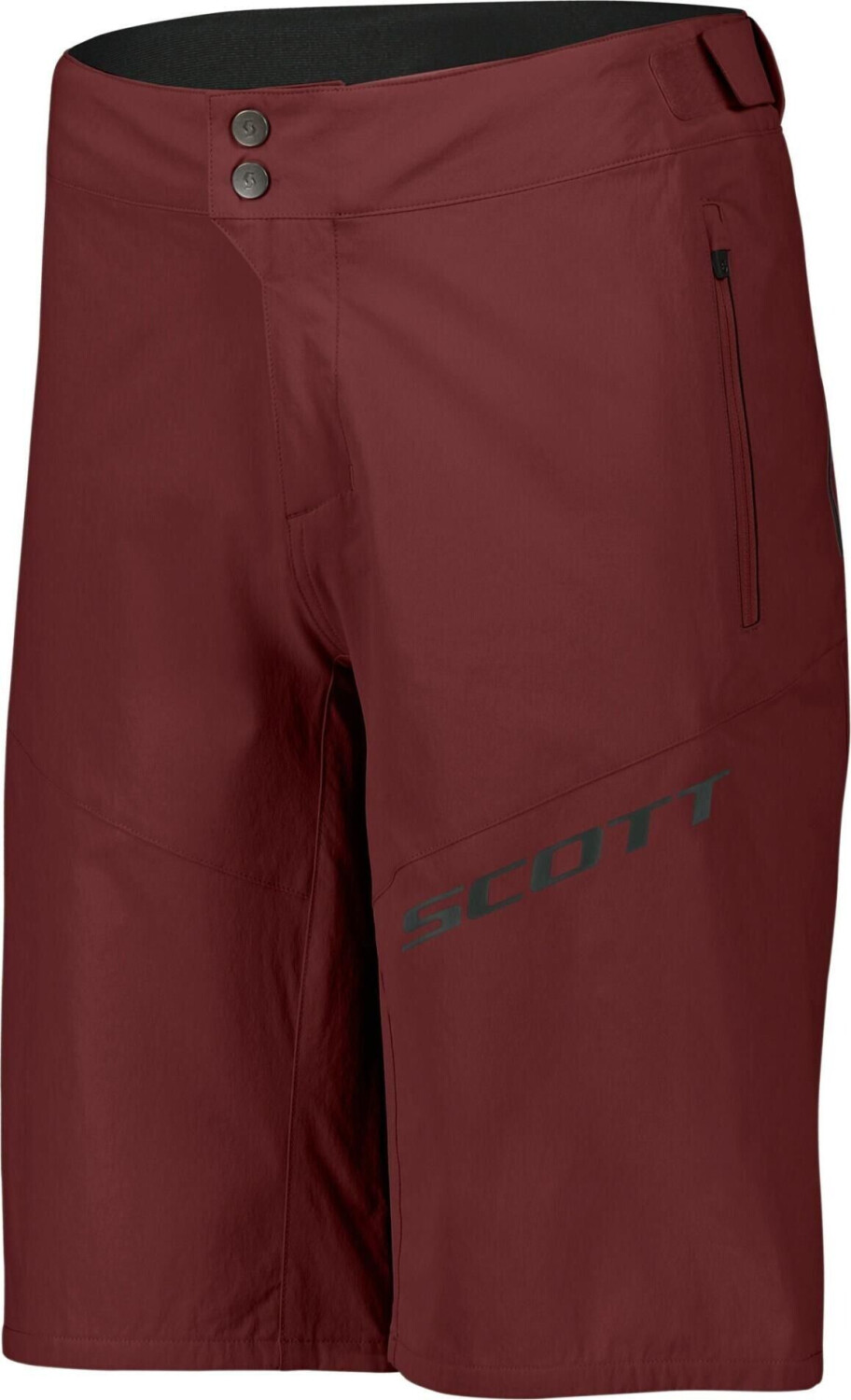 Scott Shorts M's Endurance With Pad wood red