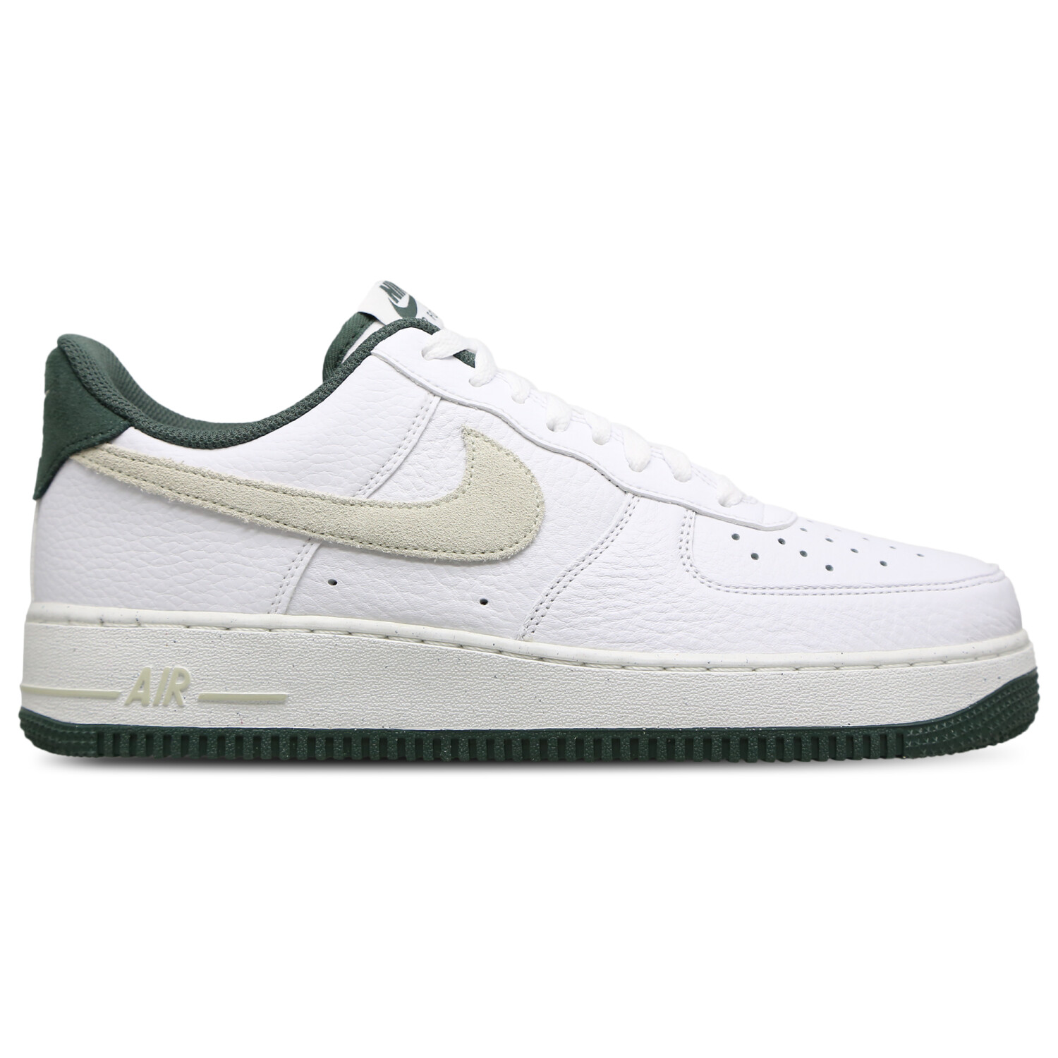 White green air force 1 top