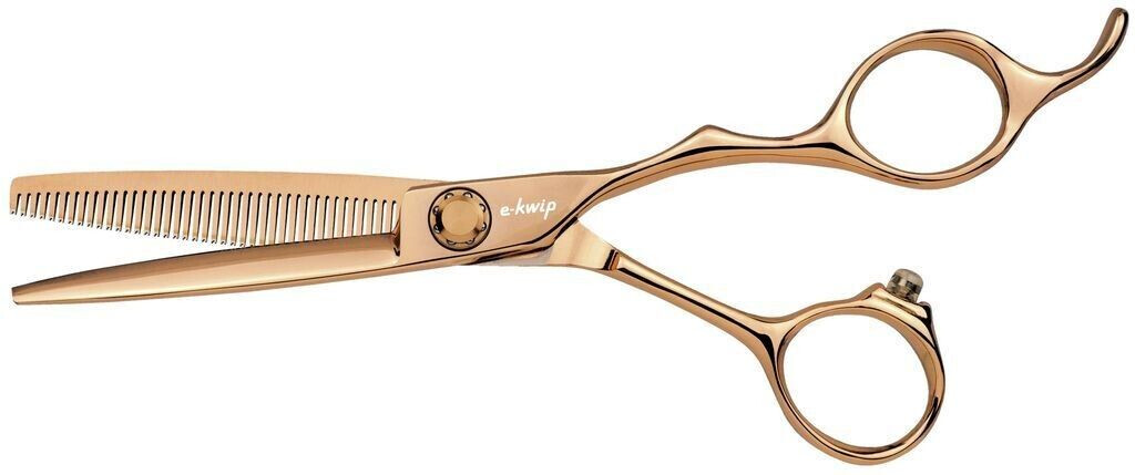 E-Kwip Kuro Rosegold Line modeling scissors