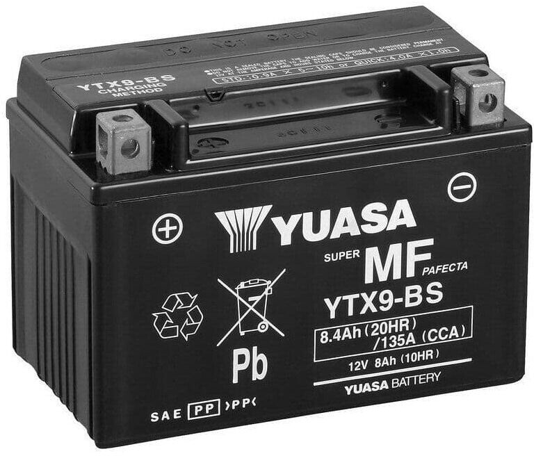 Yuasa YTX9-BS 12V Maintenance Free Battery