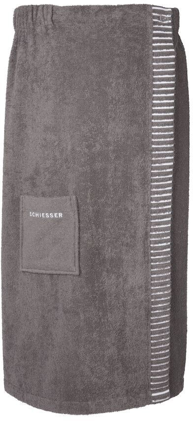 Schiesser Saunakilt Rom saugstark Baumwoll-Frottier 85x160 cm