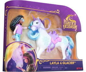 Unicorn Academy, Layla & Glacier Set With 2 Riding Accessories