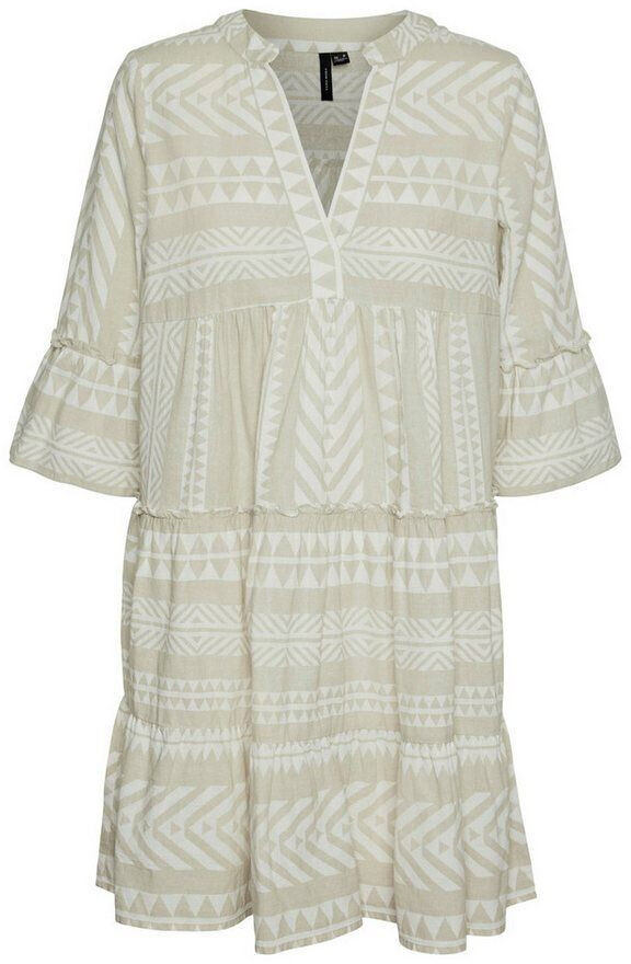 Vero Moda Vmdicthe 3/4 Tunic Exp Ga (10225127) silver lining/aop ibizasnowwhite