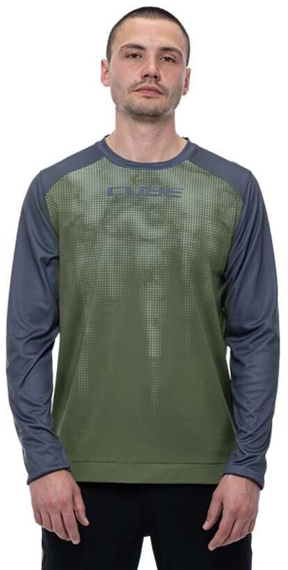 Cube Atx Tm Long Sleeve Enduro Jersey (Green) Men