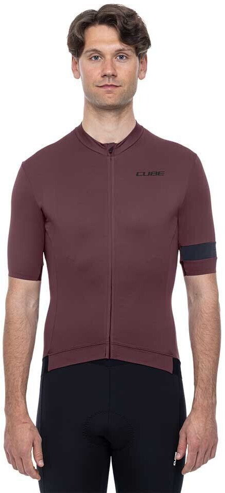 Cube Blackline Short Sleeve Jersey (Red) Men