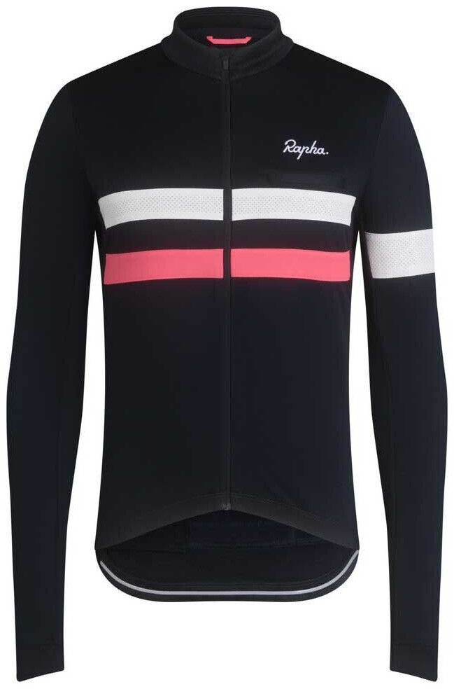 Rapha Brevet Long Sleeve Jersey (Blue) Men