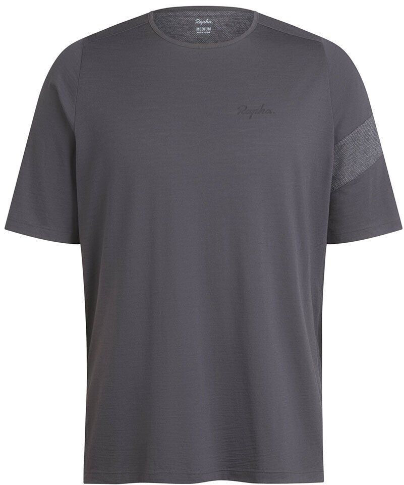 Rapha Trail Merino Short Sleeve T-Shirt (Grey) Men