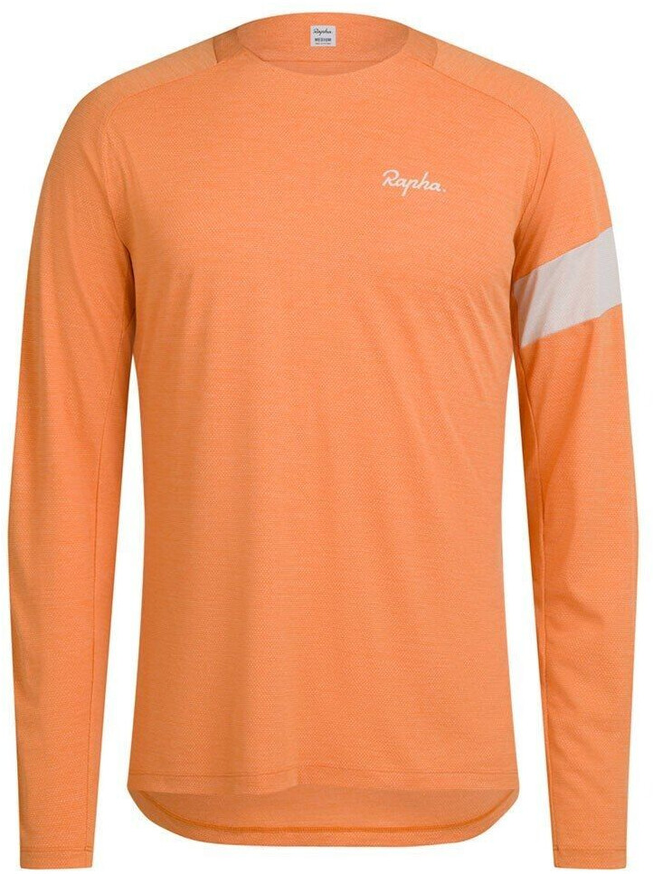Rapha Trail Technical Long Sleeve T-Shirt (Orange) Men