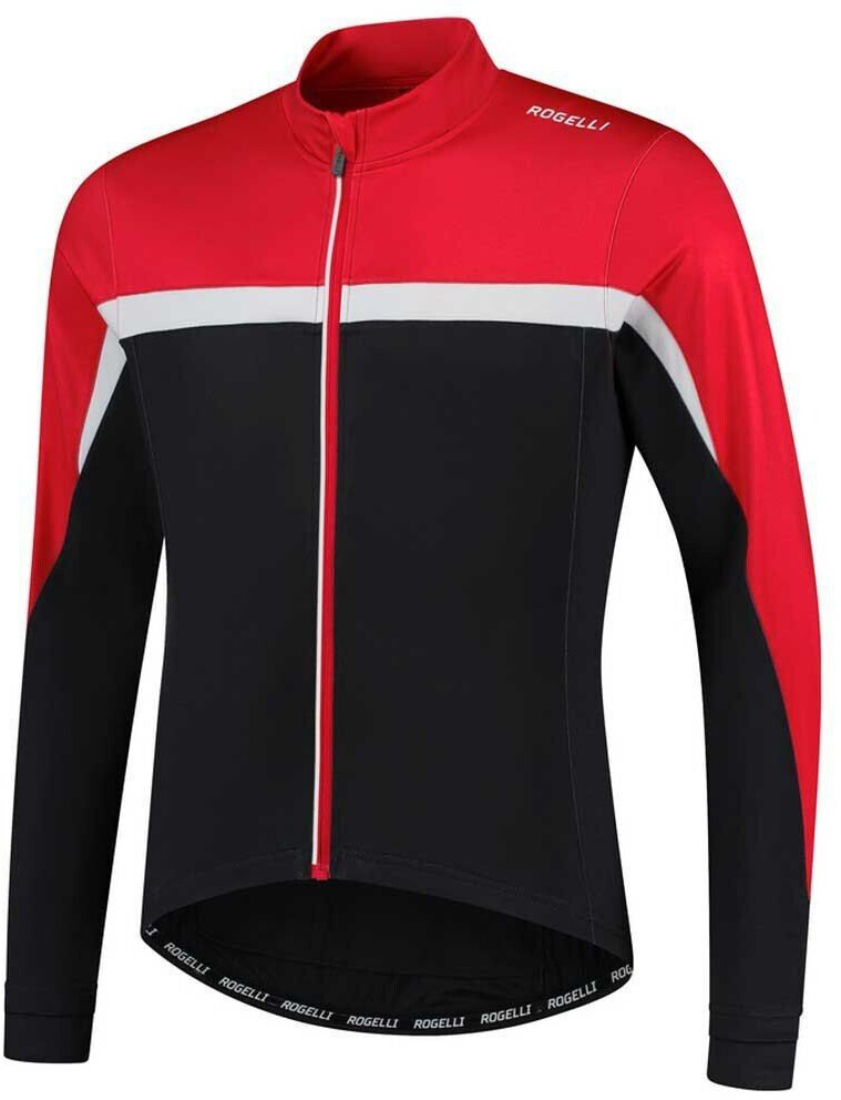 Rogelli Course Long Sleeve Jersey (Red/Black) Kids