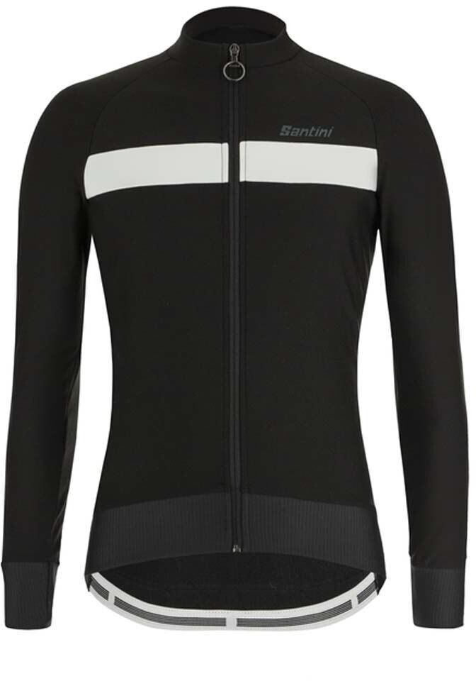 Santini Adapt Long Sleeve Jersey (Black) Men
