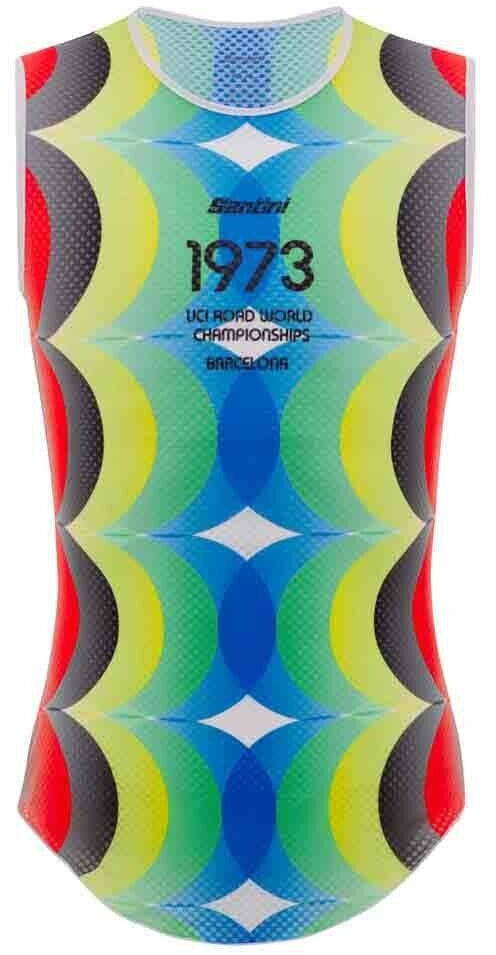 Santini Barcelona 1973 Uci Sleeveless Base Layer Men