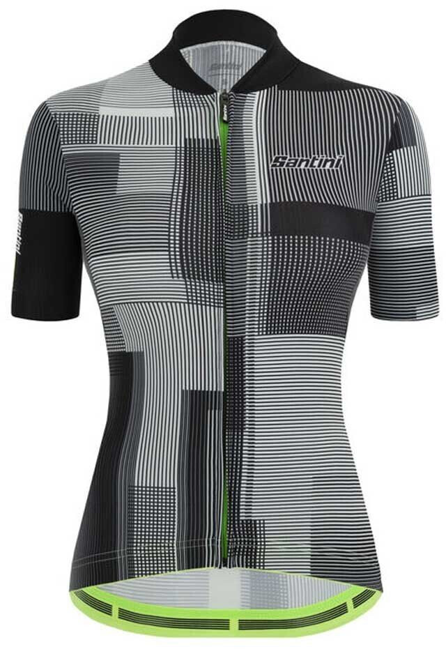 Santini Delta Kinetic Short Sleeve Jersey (Grey) Women