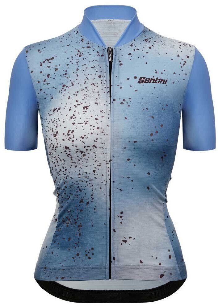 Santini Fango Short Sleeve Jersey (Blue) Women