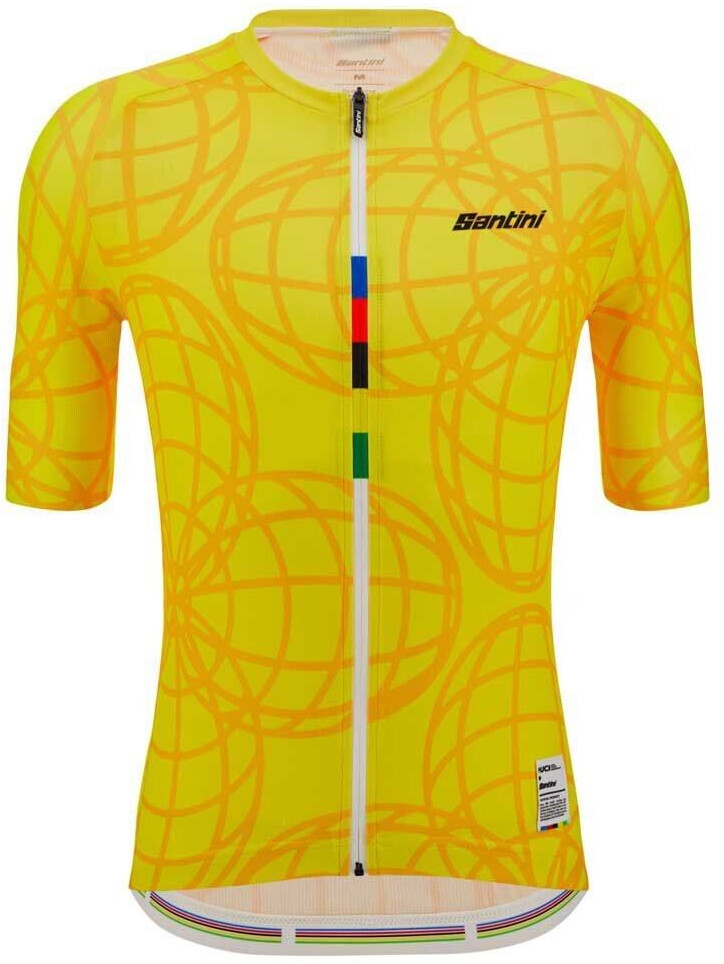 Santini Goodwood 1982 Uci Short Sleeve Jersey (Yellow) Men