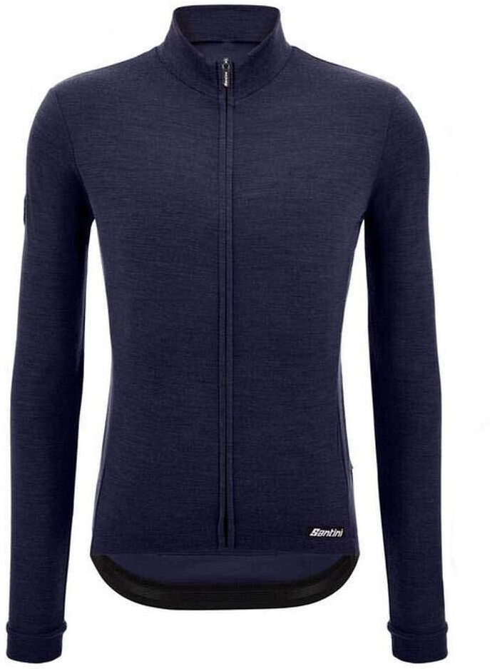 Santini Impetus Long Sleeve Jersey (Blue) Men