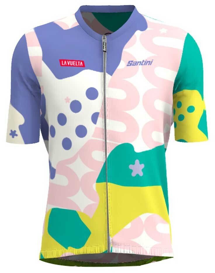 Santini Km Cero Madrid La Vuelta Official Short Sleeve Jersey Men