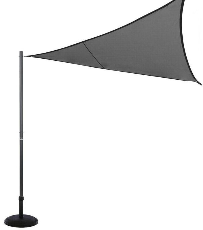 Hespéride Mât pour voile d'ombrage 50 mm graphite