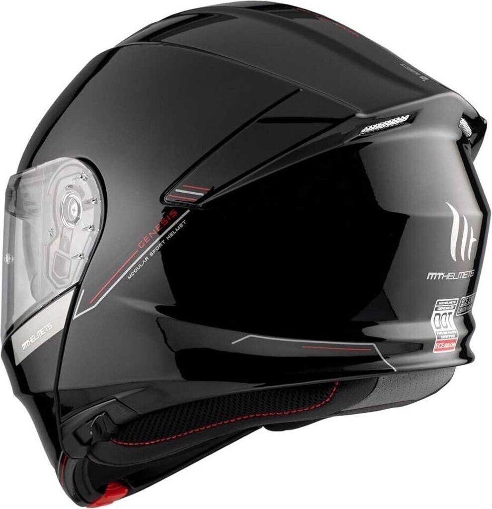 MT Helmets Genesis SV Solid A1 Gloss Black