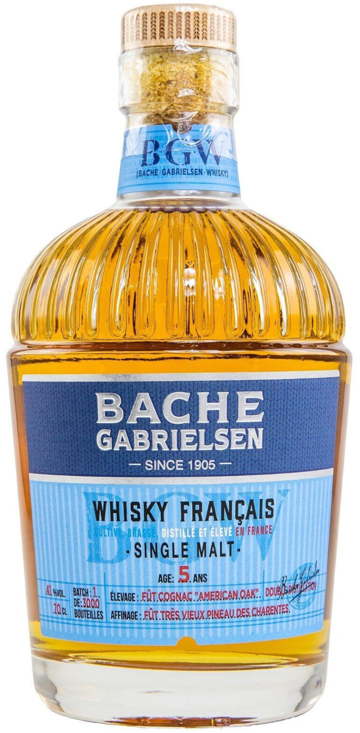 Bache Gabrielsen 5 Years Old Cognac Cask Batch#1 0.7l41%