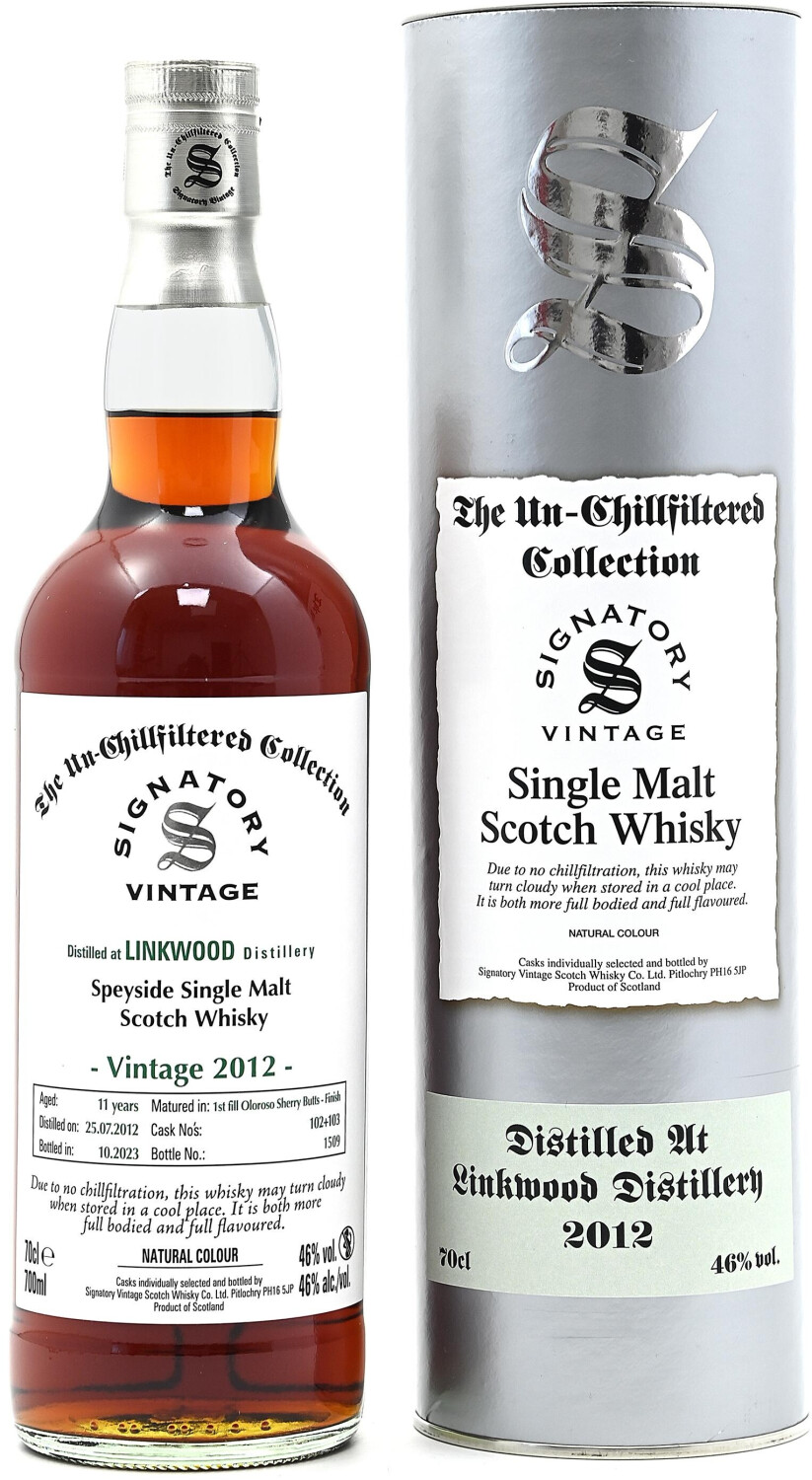 Signatory Vintage Linkwood 2012/2024 - 11 Jahre 1st Fill Oloroso