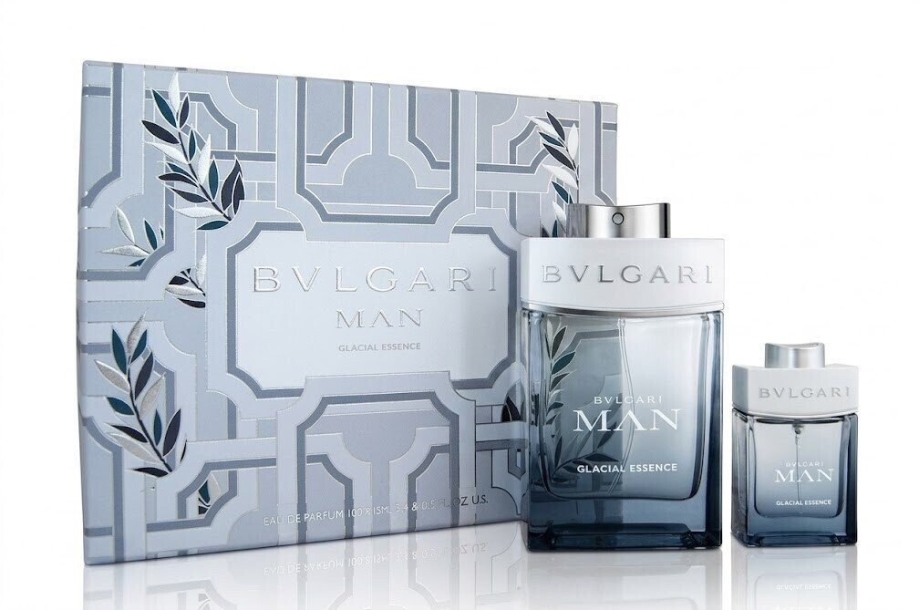 Bulgari Man Glacial Essence Set (EdT 100ml + EdT 15ml) ab 69,63