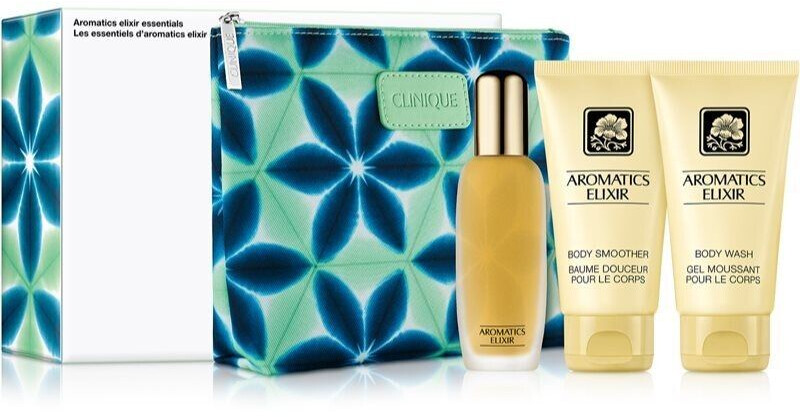 Clinique Aromatics Elixir Essentials Set (EdP 45ml + BL 75ml + SG 75ml + Pouch)