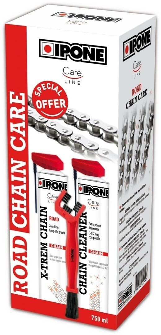 Ipone Road Chain Care Line Pack (2 x 750 ml)