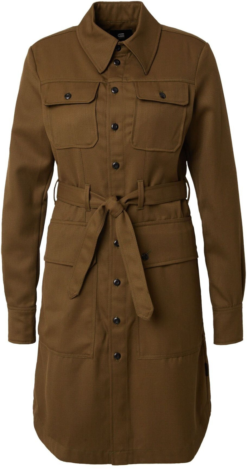 G-Star Military Long Sleeve Short Dress (D23608-C897) green