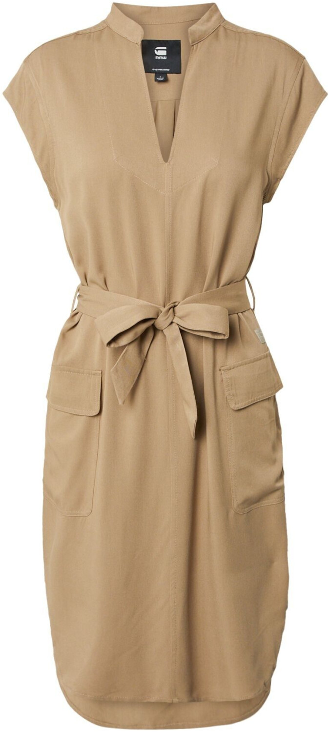 G-Star Saharienne Short Sleeve Dress (D24622-D573) brown
