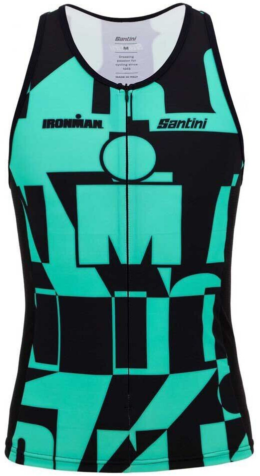 Santini Enigma X Ironman Sleeveless Jersey (4I6300ENIGM-AC) green